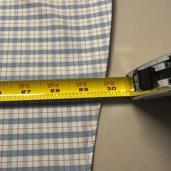 Untuckit Shirt Men's XXXL Check/Plaid Button Up Roodeberg Wrinkle Free Cotton - Picture 8 of 13